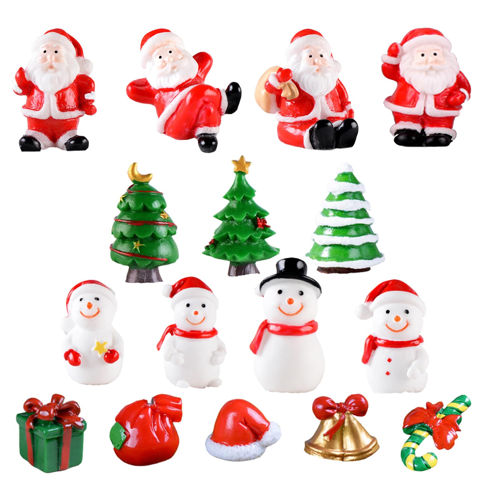 Рождественская миниатюра 16 мини Рождество своими руками Рождество Рождество Рождество разное полное смолы Рождество смола рождественские подарки